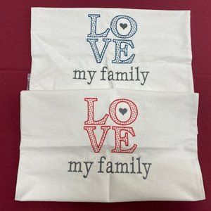 Thirty-One Statement Canvas Pillow Covers